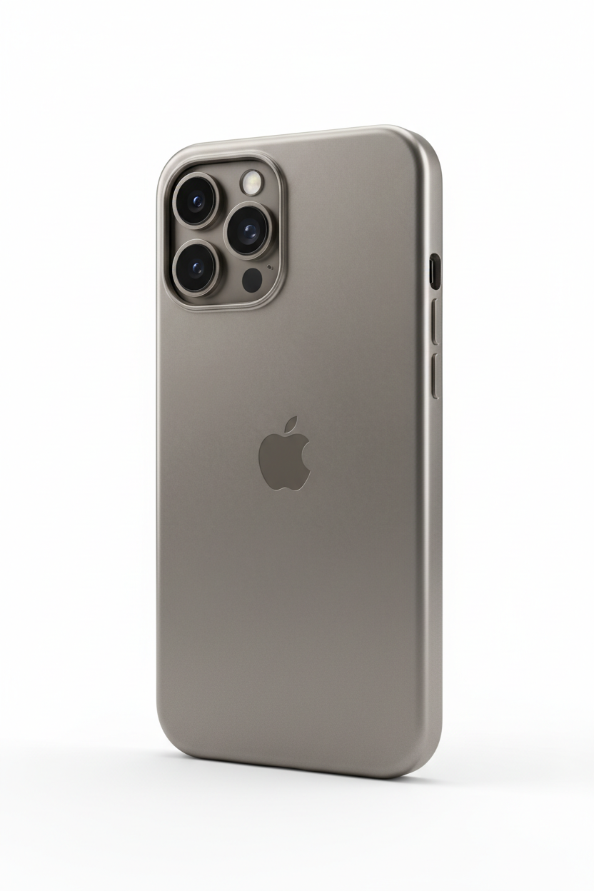 Raw Satin Silver Titanium